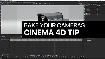 Export Baked Cameras from Cinema 4D