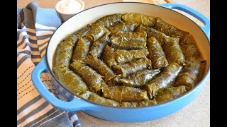 How to make BEEF DOLMAS