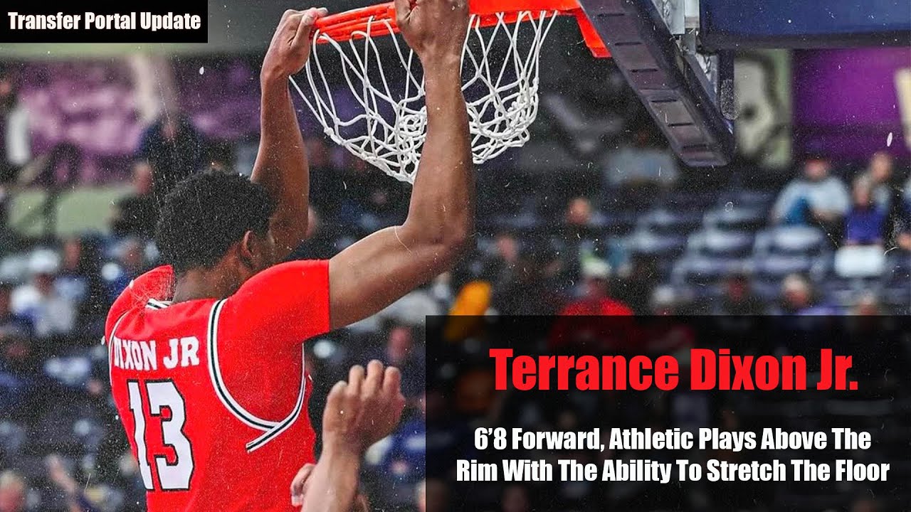 Terrance Dixon Jr. Athletic 6'8 Forward That Can Defend + Stretch The Floor Available D1 Transfer!