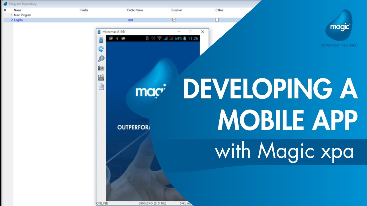 Developing a mobile app - YouTube