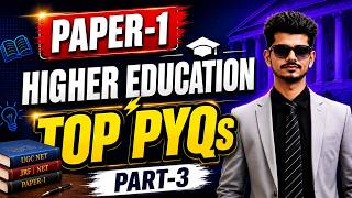 UGC NET June 2026 Paper 1 | Higher Education PYQs | Previous Year Questions with Answers