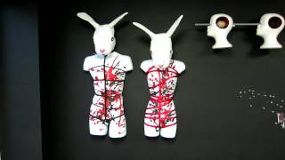Artomatic flowers vs. bunnies