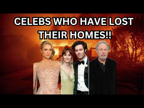 Celebrities who have lost their homes to the LA fire! - YouTube