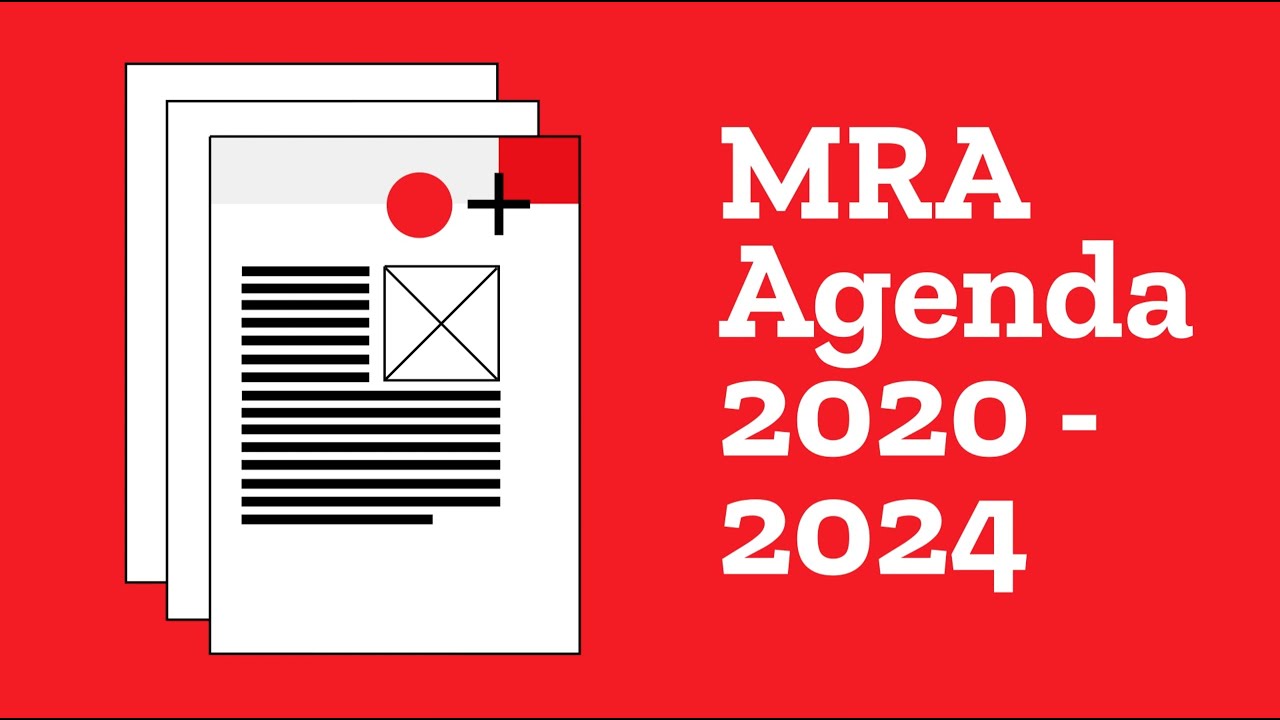 MRA Agenda 20202024 YouTube
