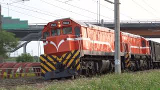 09/29/2022 台鐵 7802次 散裝貨列 本務R133柴電機車 回送R154柴電機車 斗南通過 / TRA EMD G22-U+G22-CU leading manifest train