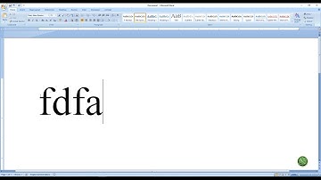 Word FDFA ALT X Experiment