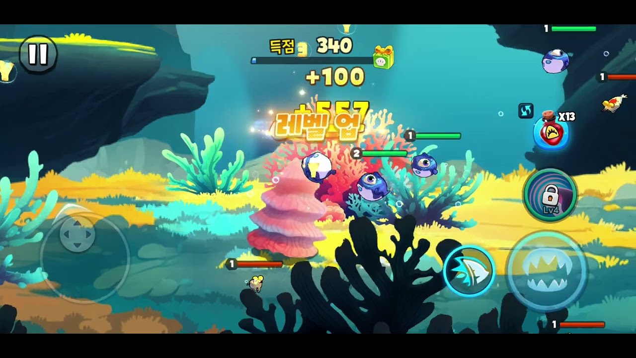 긴수염고래 플레이하다 철갑상어 보다!(난 초보인가..... (북대서양))