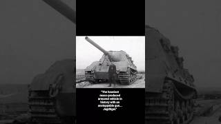 ⚔️ The Ultimate Tank Killer: The German Jagdtiger. #history #ww2 #military #worldwar2