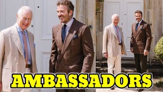 King Charles III appointed David Beckham as the charity's ambassador