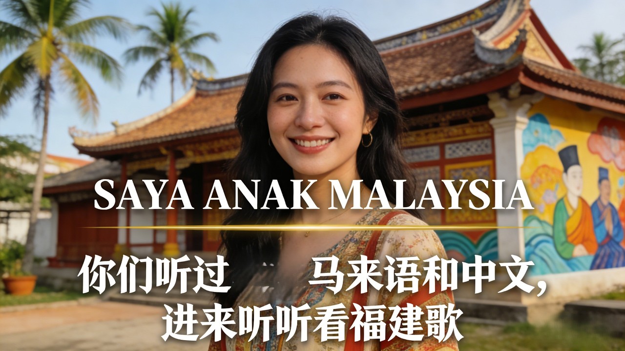 《SAYA ANAK MALAYSIA》你们听过马来语和中文，进来听听看福建歌