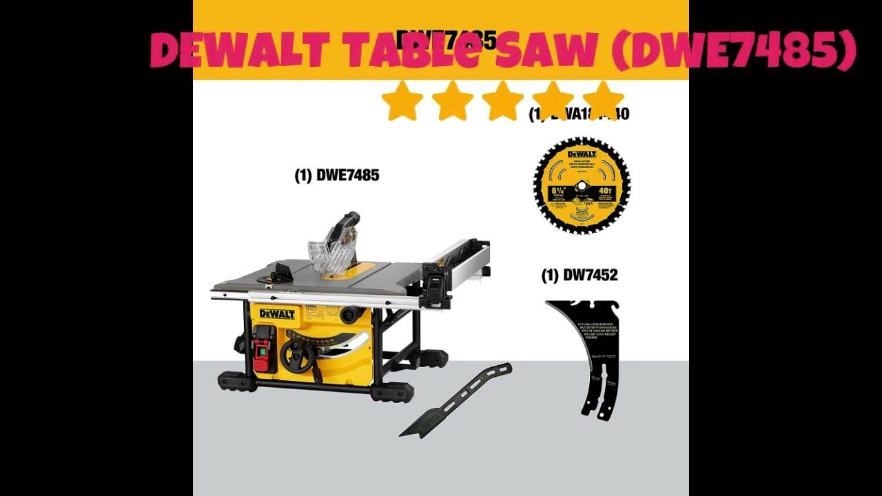 Dewalt Table Saw YouTube