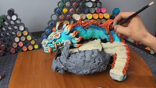 Painting Snake mountain - Dont stress color schemes