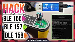 Hack patinete Xiaomi Downgrade BLE157 / BLE158 ✅ Tutorial ST-LINK V2