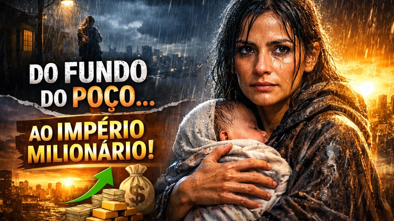 Expulsa de casa à chuva com o seu bebé… não faziam ideia de que valia biliões.
