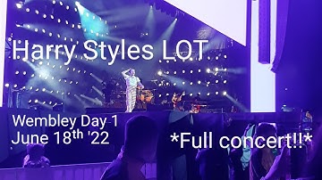 💕 Harry Styles Love On Tour 💕 full concert @ Wembley Stadium Day 1 - June 18ᵗʰ 2022 #harrystyles