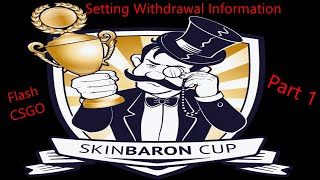 Skinbaron - Where to Set and Change Withdrawal Information