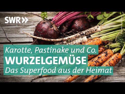 Video: Was isst Wurzelgemüse?