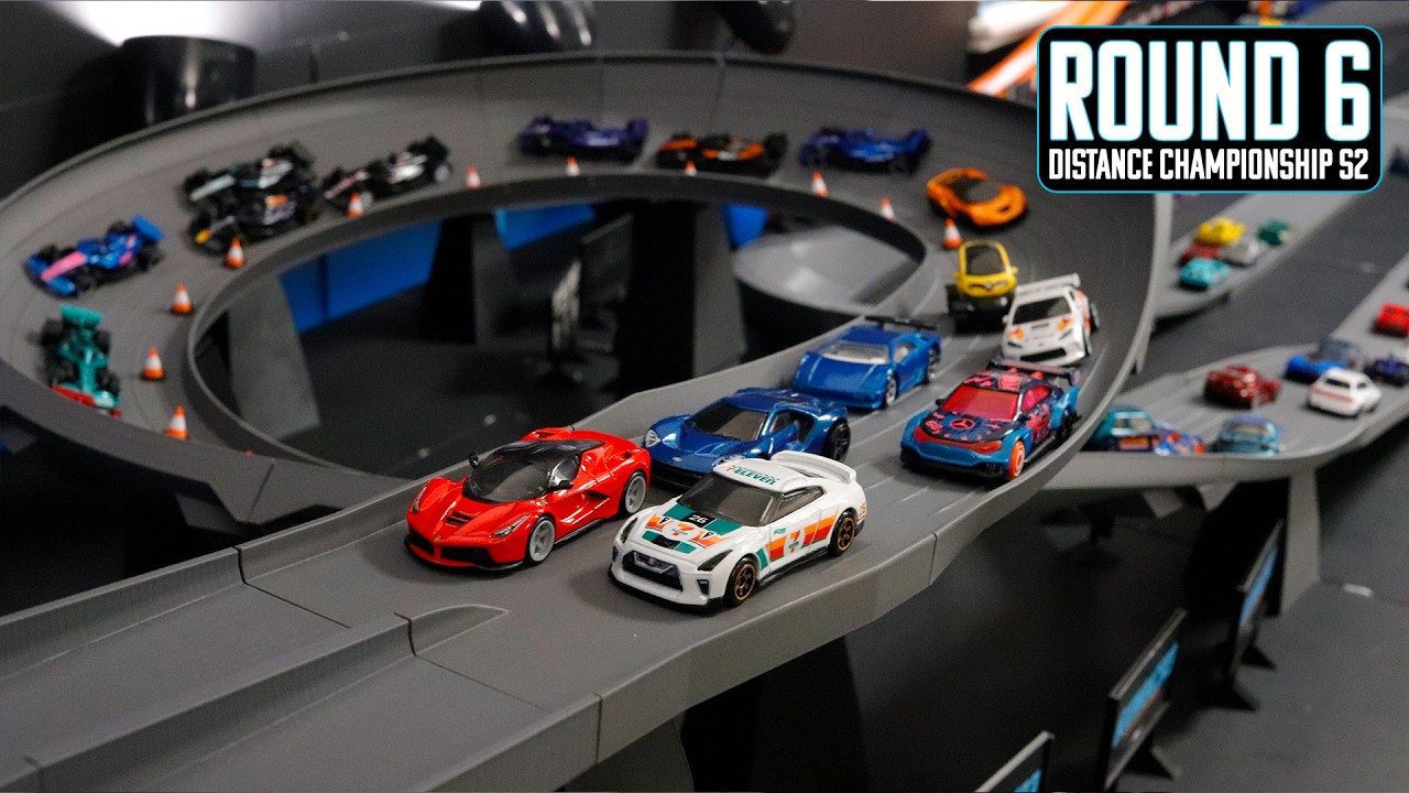 Hot Wheels Race for Distance on a 360° Track