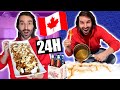 Je mange que des recettes canadiennes pendant 24h  carl is cooking