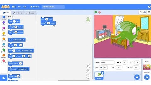 Scratch Basic- How to change the backdrop and adding a new sprite part-2