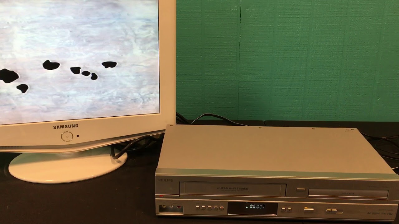 Philips DVP3345V DVD Player/VCR combo eBay demo #4