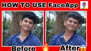 How to use Faceapp | Viral Photo Editing App screenshot 2