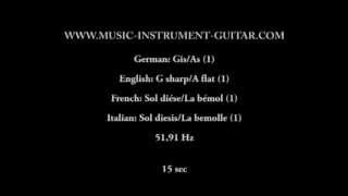 Tempered note - G sharp/A flat 1
