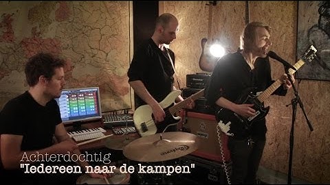 Achterdochtig - Iedereen naar de kampen LIVE @ Studio Labzwans OFFICIAL