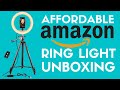 Ring Light Unboxing From Amazon &amp; Affordable Ringlight Review