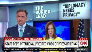 Tapper lays out 3 lies by State Department over video deletion: 'It should outrage every American'