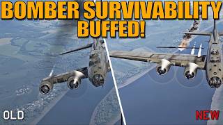 BOMBER SURVIVABILITY is getting a MASSIVE BUFF! - War Thunder