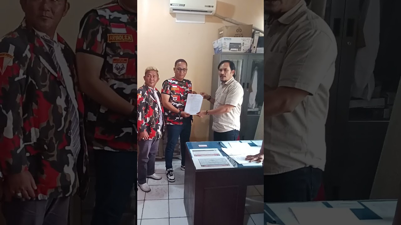 KAMACAB LMP MACAB KOTA PALEMBANG KE WAKANIT INTELKAM POLRESTABES