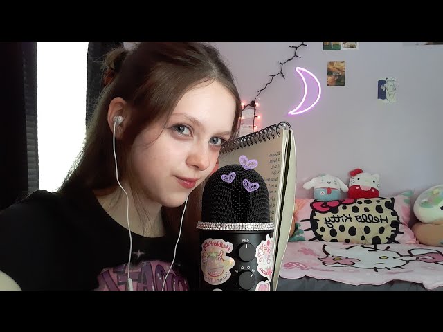 ASMR whispering my subscriber's name's (1k special 🎂💗)