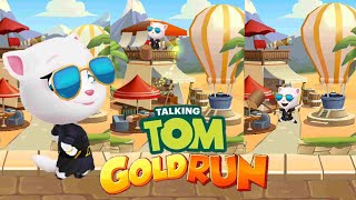 Agent Angela Builds Ben's Home | Talking Tom Gold Run screenshot 2