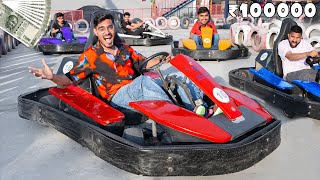 ₹100000 Go-Kart Race on Real Track🔥- कौनसी गाड़ी रेस जीतेगी? screenshot 4