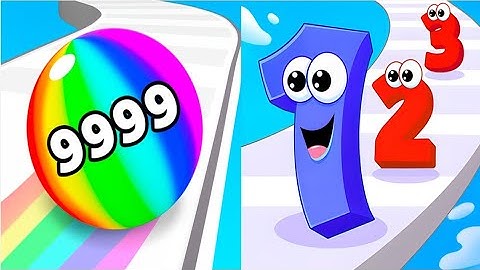 Ball Run 2048 vs Number Master 🔢 Epic Merge & Run Challenge | Android iOS Gameplay