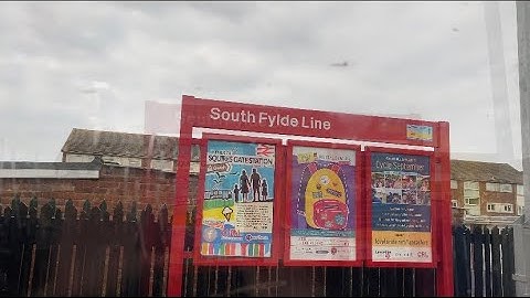 Ticking off some stations on the South Fylde Line | September 2020