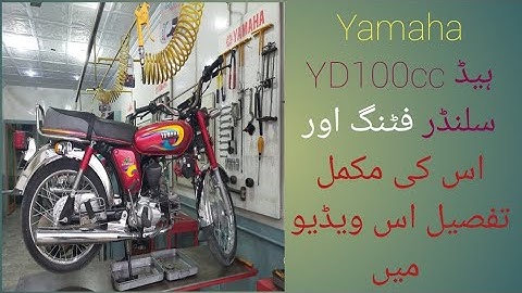 Yamaha YD100cc Head cylinder fitting Watch this video ## Tanveer Auto Service Youtube channel