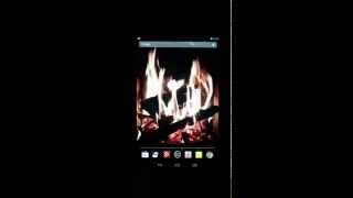 Fireplace HD (Video LWP) screenshot 2