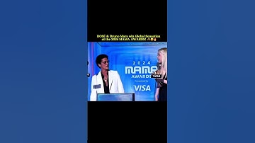 Thumbnail of ROSÉ & Bruno Mars win Global Sensation at the 2024 MAMA AWARDS! #rosé #brunomars #blackpink