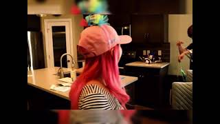 When Kat has Silly String: