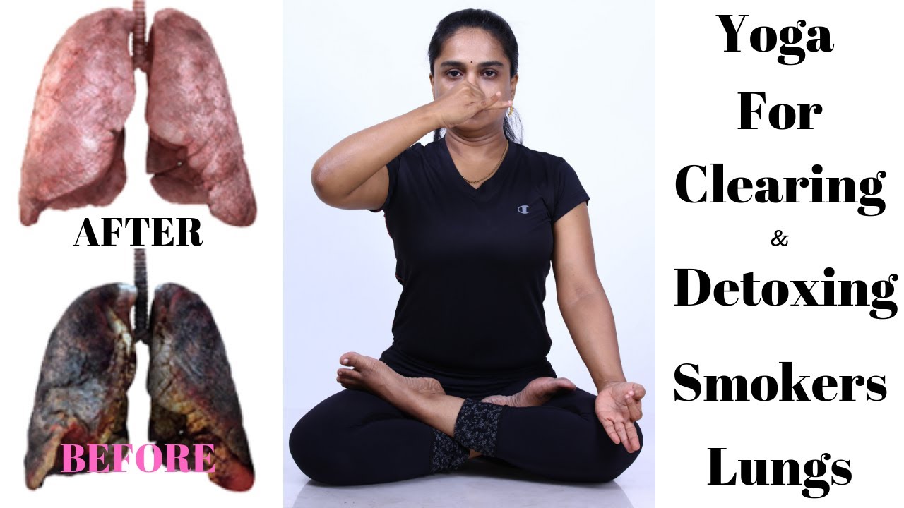 Yoga To Purify/Detox Smokers Lungs/புகை பிடிப்பவர்களின் நுரையீரலை சுத்தம் செய்ய Dr.Lakshmi Andiappan