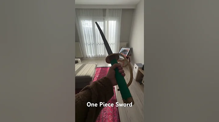 I made the umbrella sword from the anime One Piece using a 3D printer #onepiece #anime #3dprinted