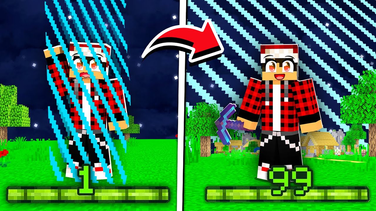 ماين كرافت ولكن نقاط الخبرة = يكبر البوردر !!؟