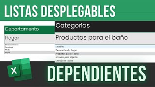 Crea Listas Desplegables Dependientes desde 0  | Datos cambian según la selección by profivanq 1,988 views 1 year ago 10 minutes, 10 seconds