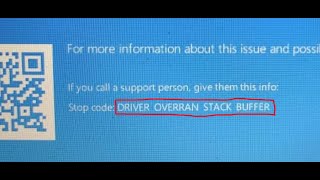 Fix DRIVER OVERRAN STACK BUFFER Blue Screen (BSOD) Error On Windows 11/10 PC