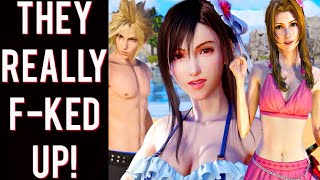 Tifa can't save Square Enix! Final Fantasy studio posts HUGE financial failure! CANCELS projects!