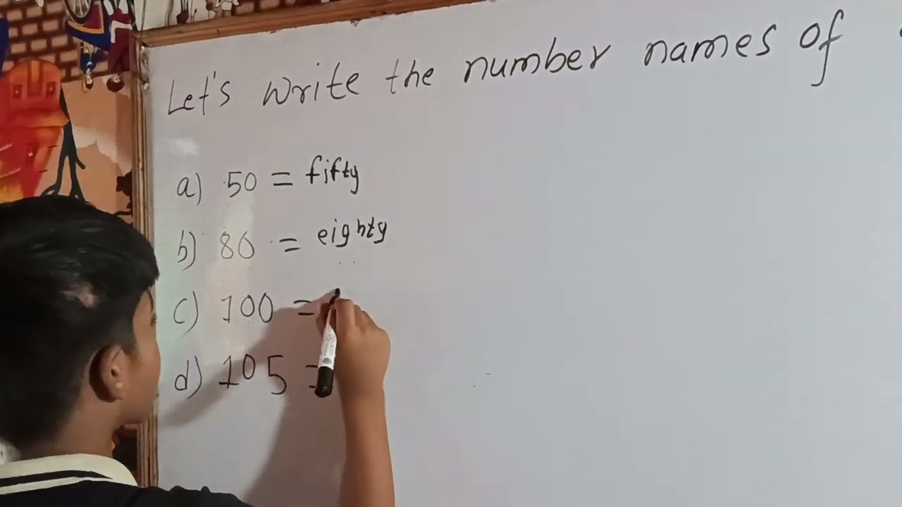Write these numbers into word