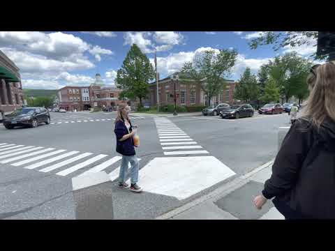 DownTown Hanover + Dartmouth College Campus WALKING TOUR in 4K | New Hampshire