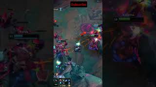 Katarina again combo 💥 | #Shorts #LoL #milogulleague
